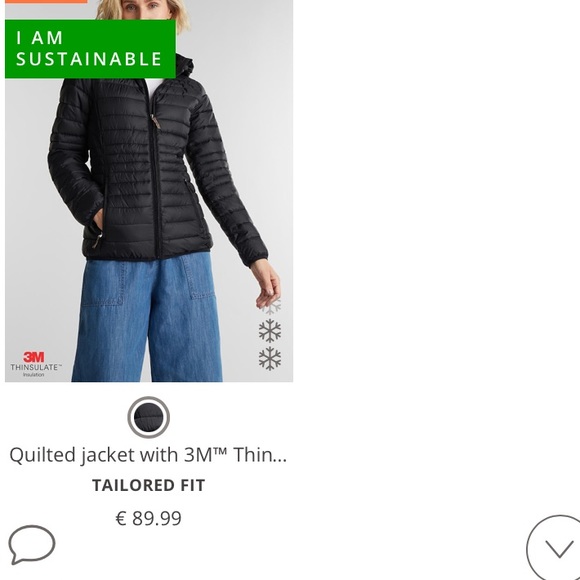 Esprit quilted coat - Picture 2 of 6